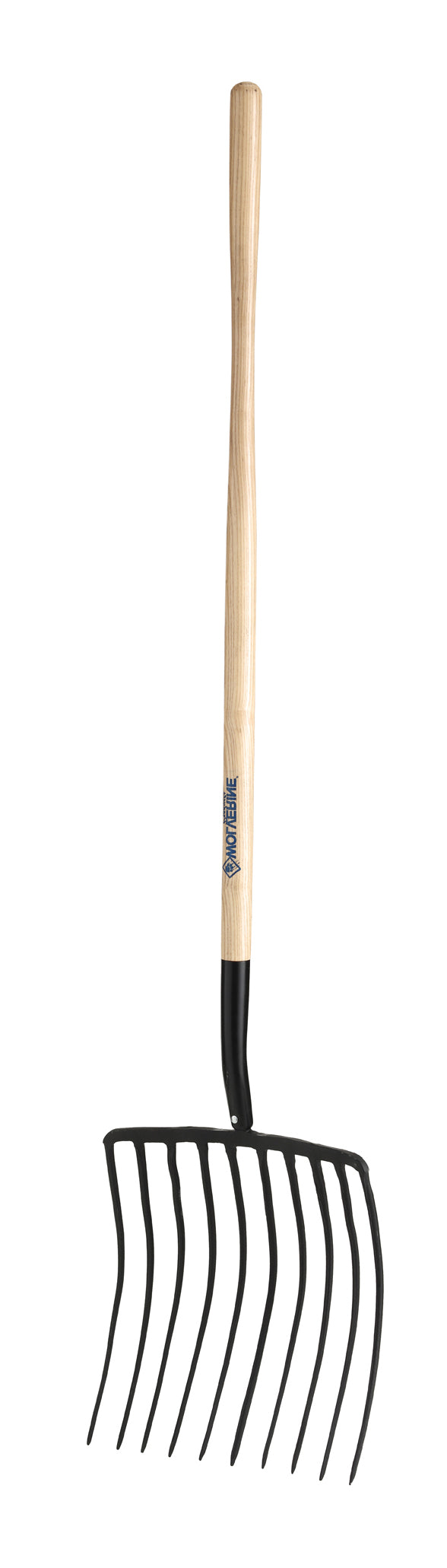 Wood Long Handle 10 Tine Mulching Fork from Devron Sales LTD.